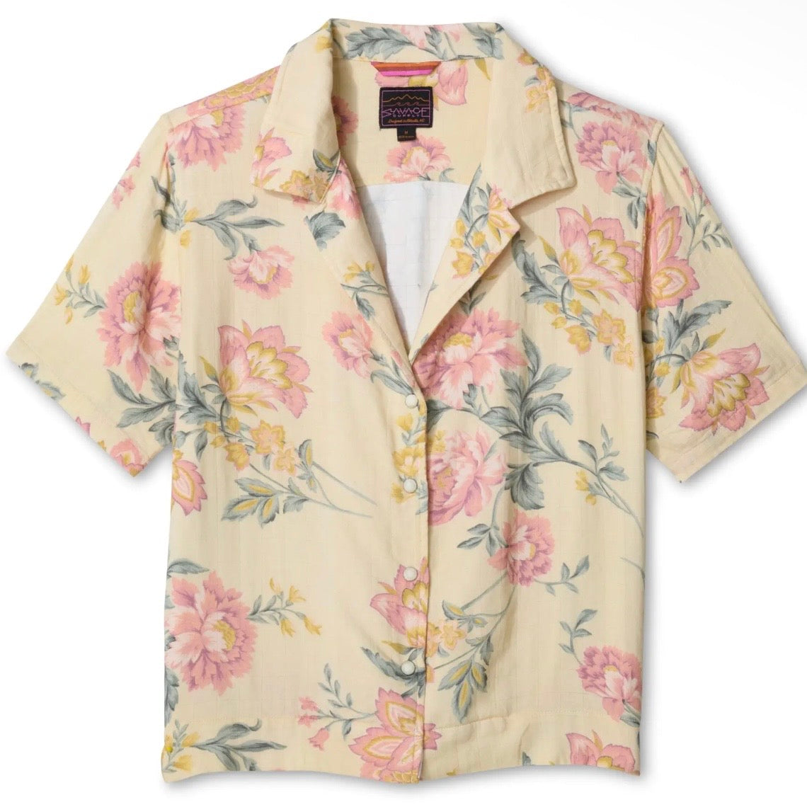 Savage Supply Women's Night Shade Camp Shirt Breezeweave Button-Down