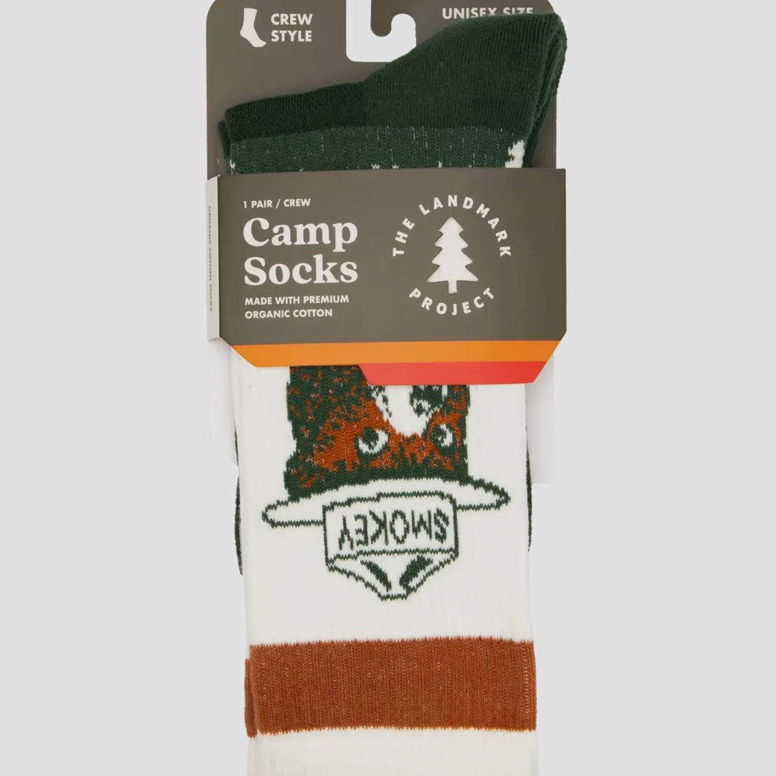 The Landmark Project Prevent Wildfires Sock