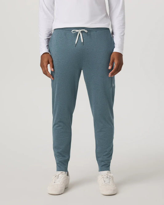Vuori Men's Sunday Performance Jogger 28" Blue Sea Heather