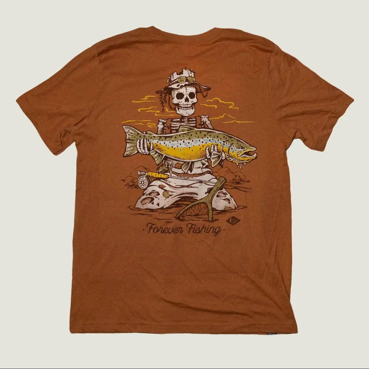 Lakes Rivers Streams Forever Fishing | Brown Trout Tee