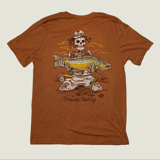Lakes Rivers Streams Forever Fishing | Brown Trout Tee