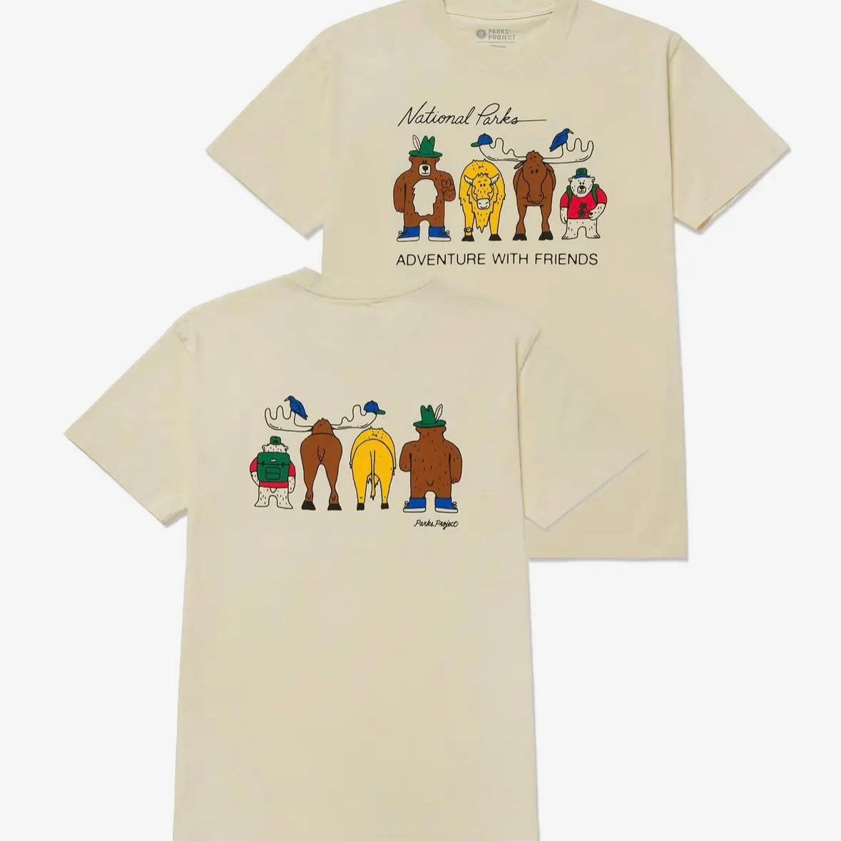 Parks Project Adventure with Friends Tee