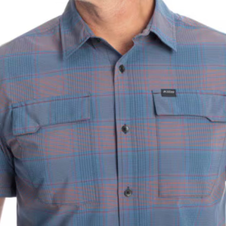 Klim Taggart Stretch Shirt in Blue Fusion - Dress Blues