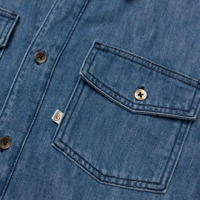 New Frontier Recycled Denim Work Shirt