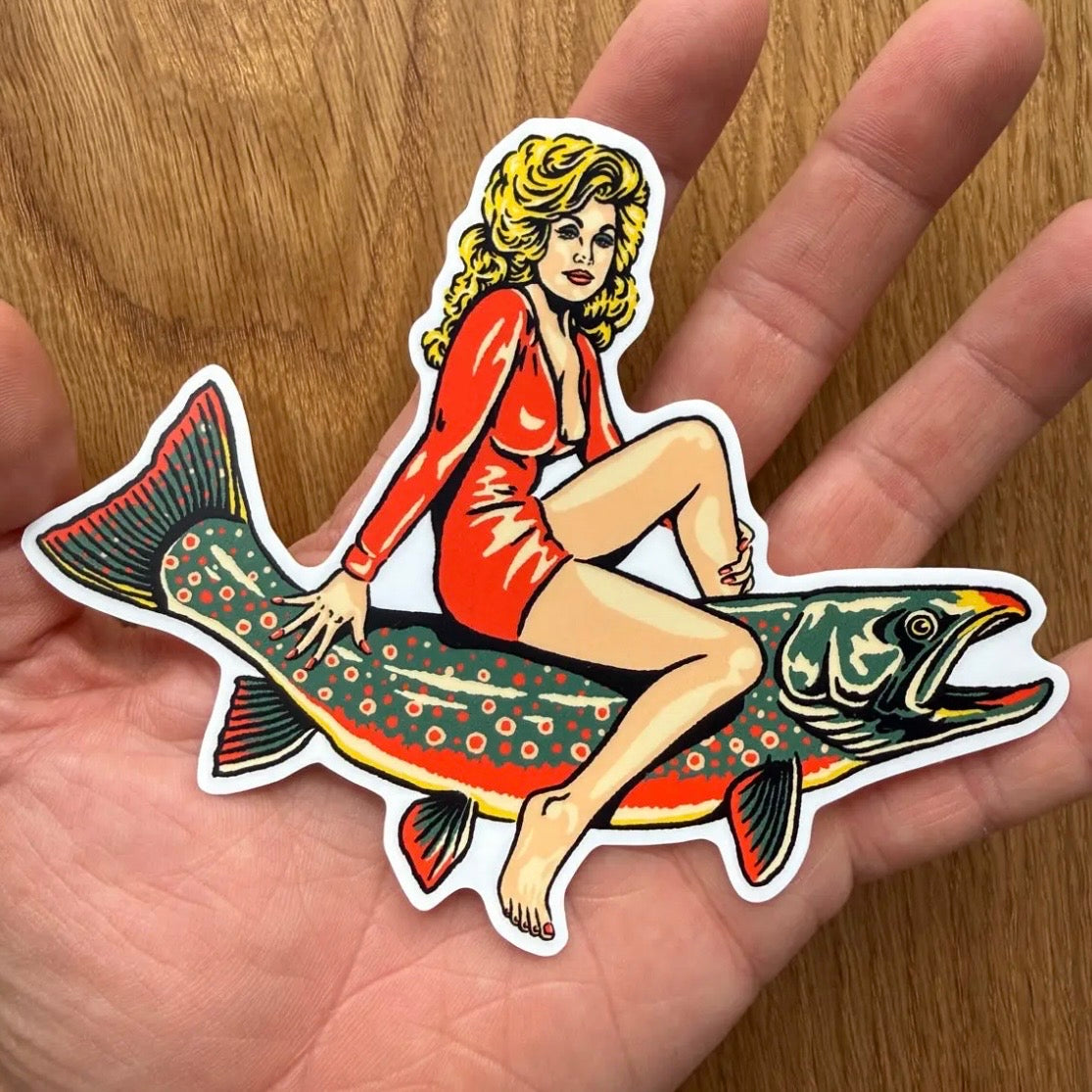 Steel Bison Dolly Stickers