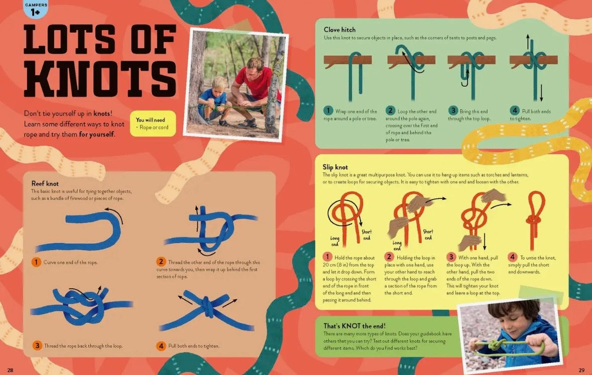 Lonely Planet Kids Create Your Own Camping Activities - Hardcover