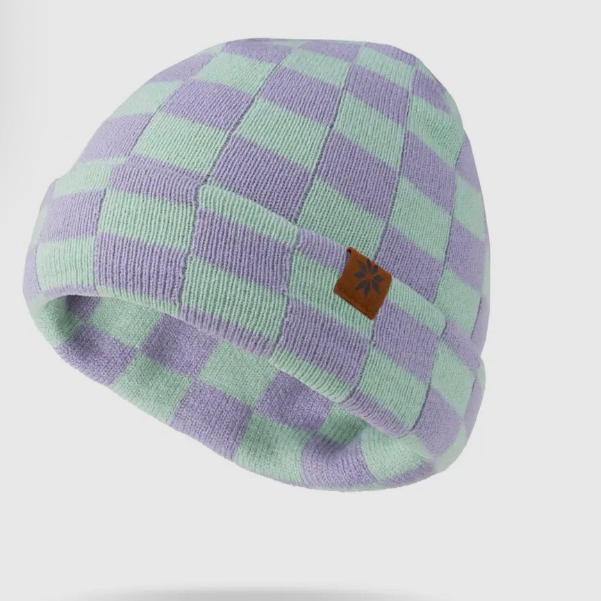 Britt’S Knits Check Mate Kid's Beanie