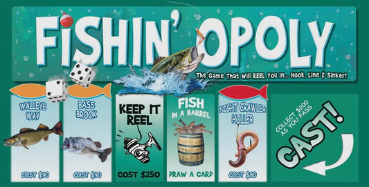 Fishin'-Opoly Board Game