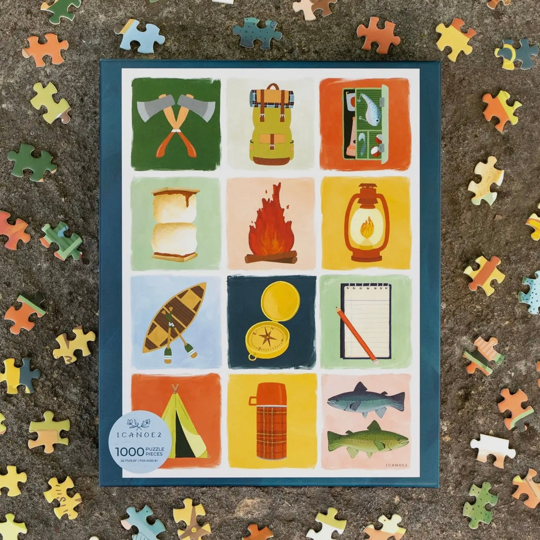 Campfire Stories - 1000 Piece
Jigsaw Puzzle