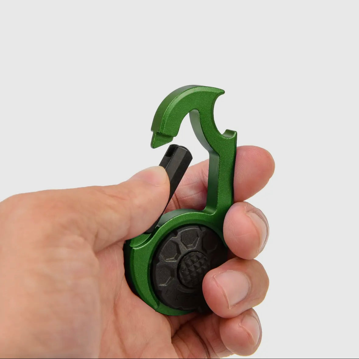 Carabiner LED Flashlight with bottle opener