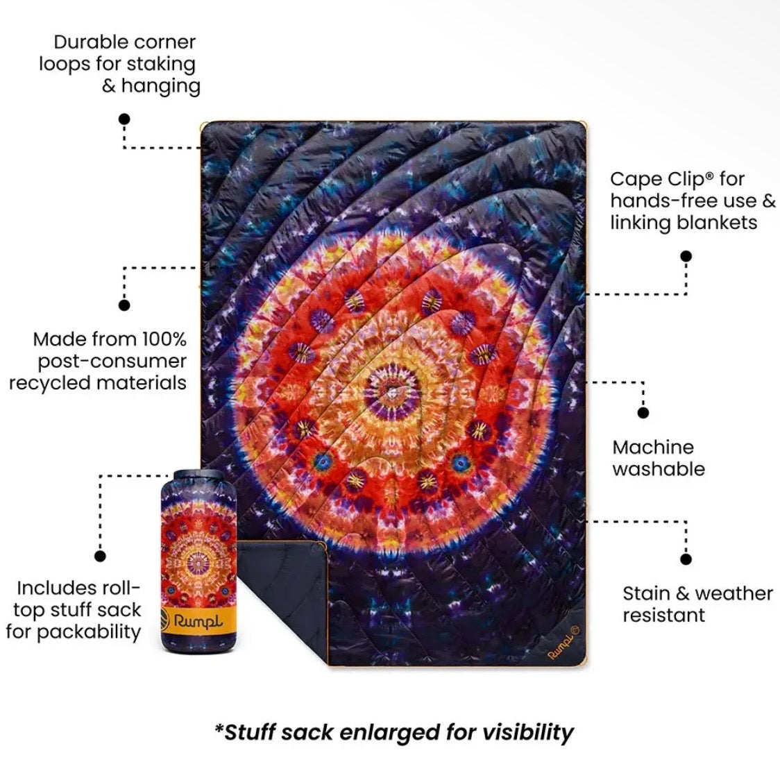 Rumpl Original Puffy Blanket