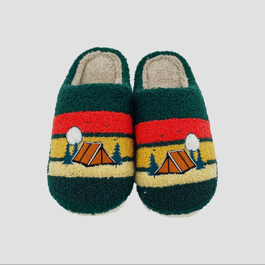 Campfire Nights Cozy Slippers