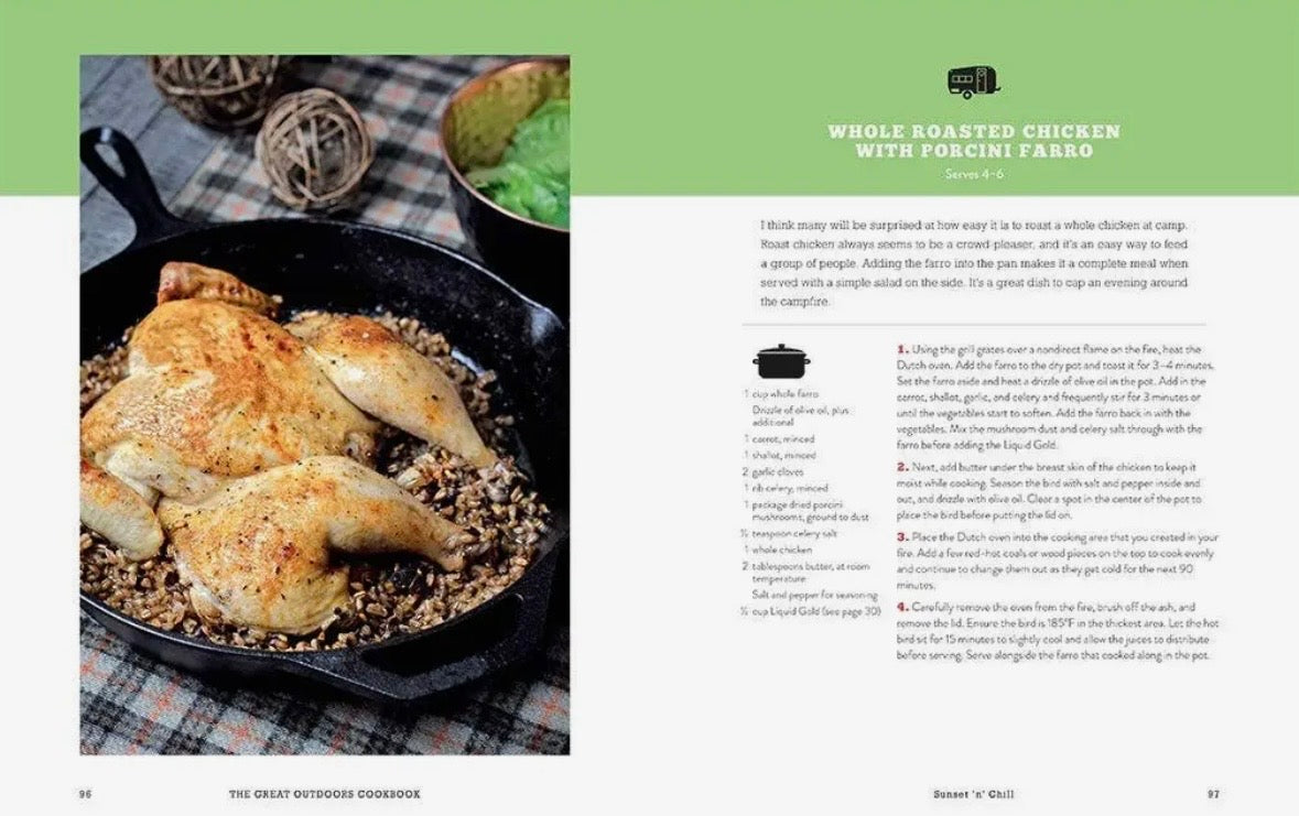 Great Outdoors Cookbook: Over 100 Recipes For the Trail