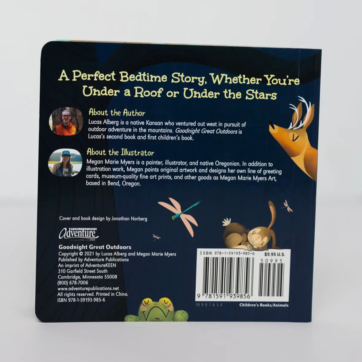 Goodnight Great Outdoors Board Book by Lucas Alberg