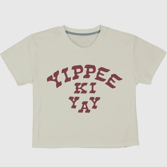 Sendero Provisions  Yippee Ki Yay Crop Tee