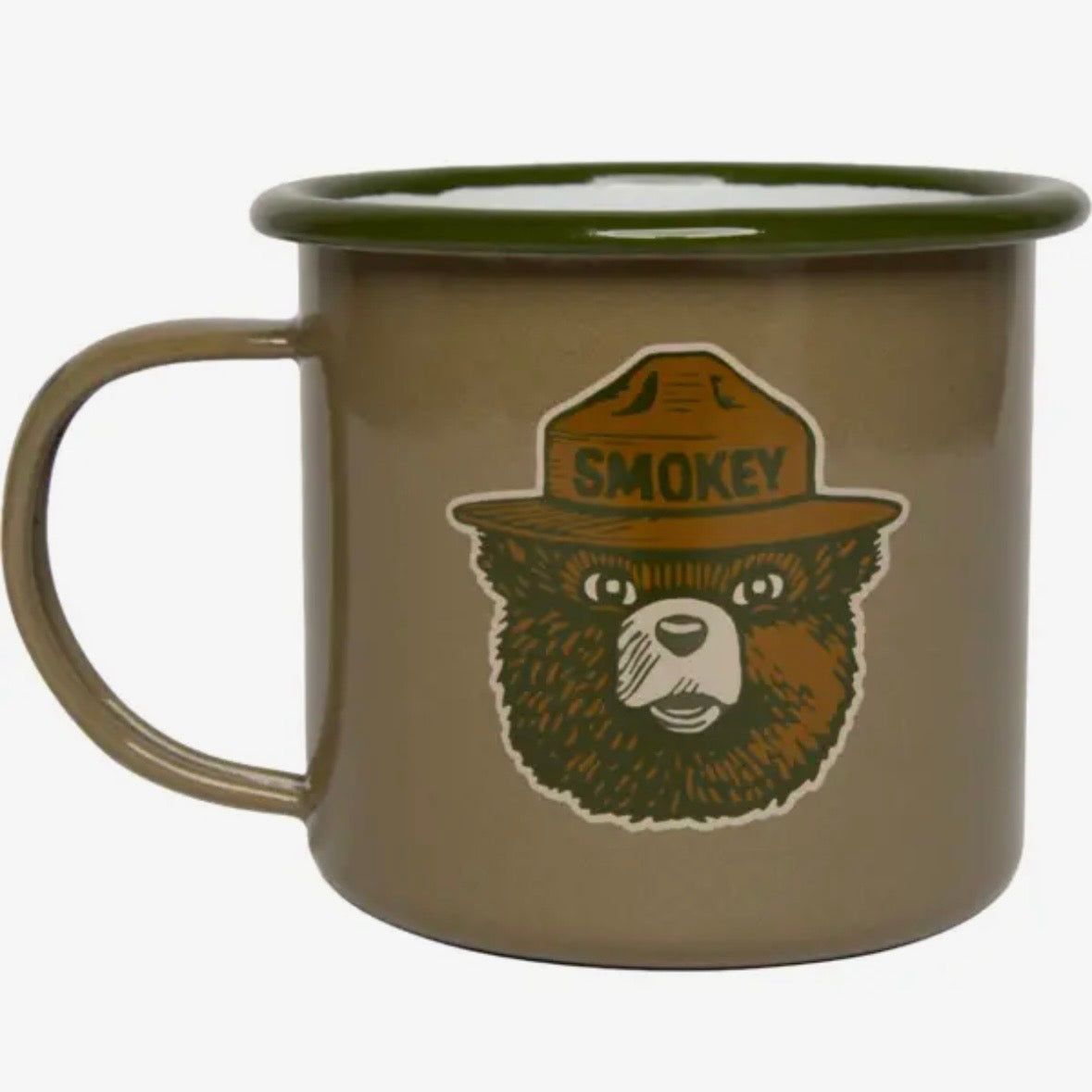 The Landmark Project Smokey Logo Enamel Mug