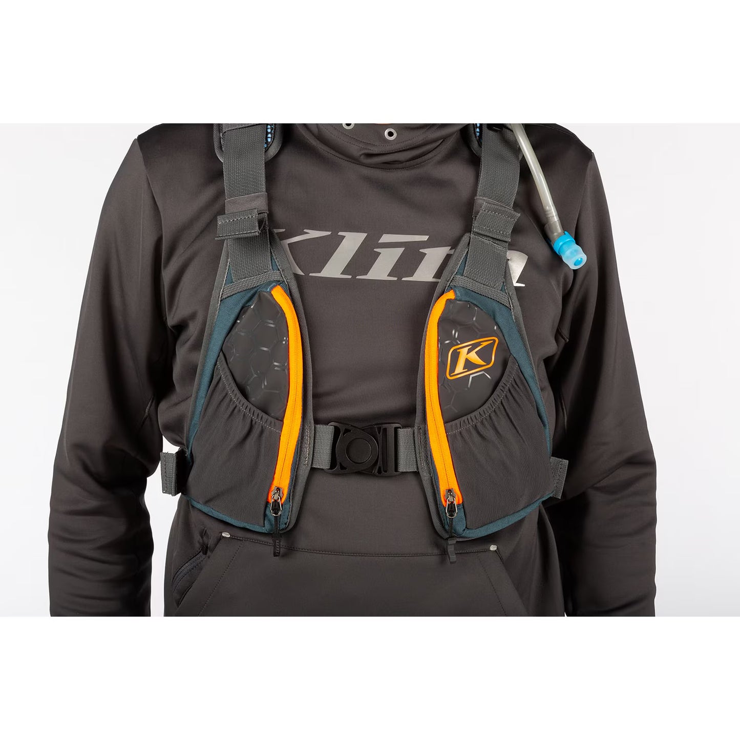 KLIM Arsenal 15 Backpack - Petrol - Strike Orange