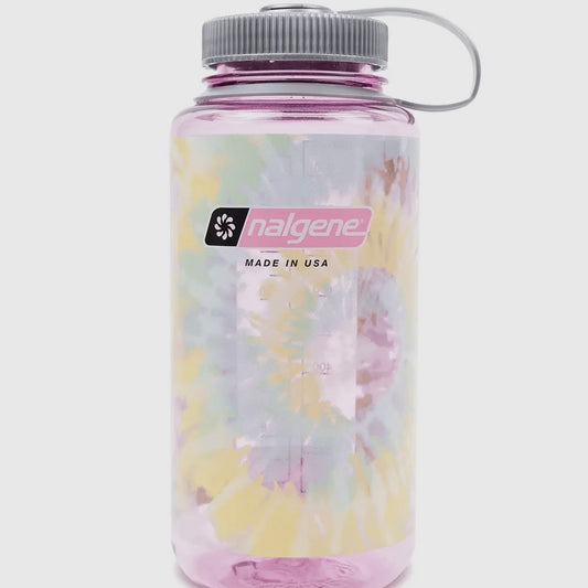 Nalgene 32oz Wide Mouth Tie-Dye Sustain Bottle- 50% Recycled