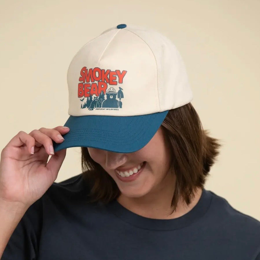 The Landmark Project Smokey Bear Campaign 5-Panel Hat in Cottonwood