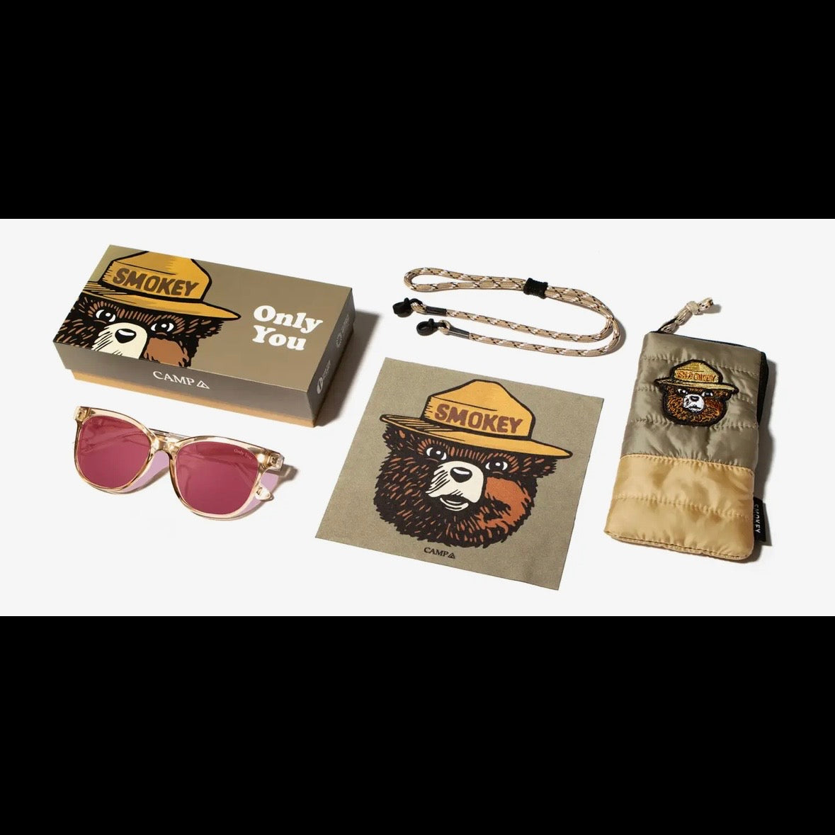 Smokey Bear X CAMP Sunglasses