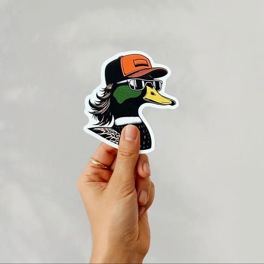 Mullet Mallard Sticker