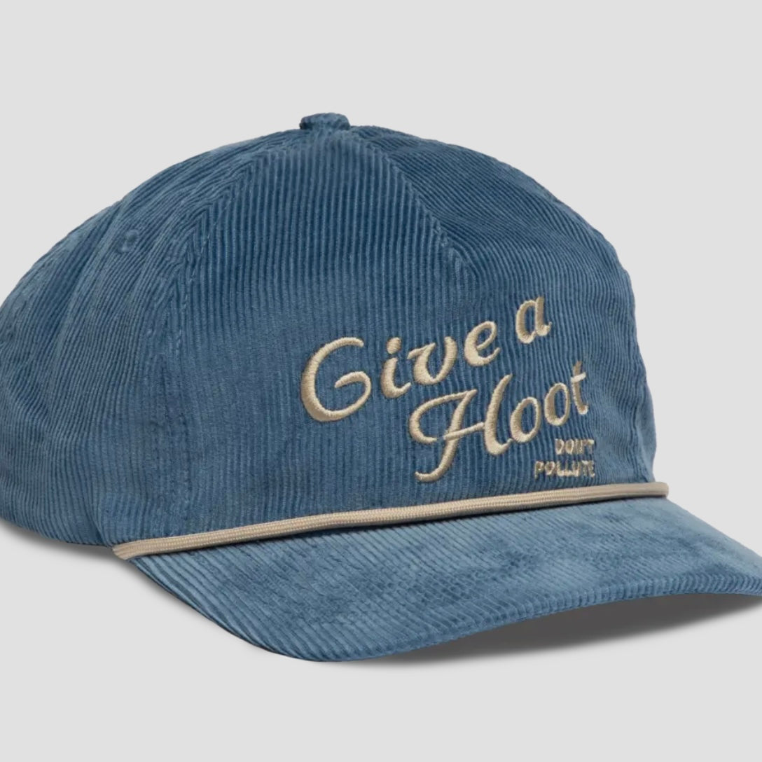 The Landmark Project Give A Hoot 5-Panel Hat Frost