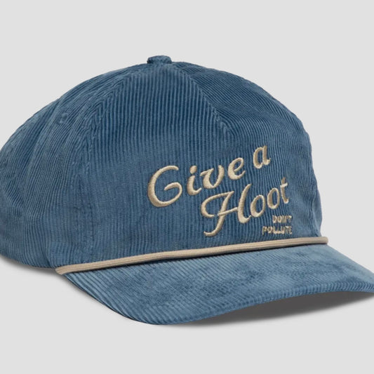 The Landmark Project Give A Hoot 5-Panel Hat Frost