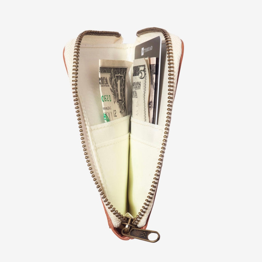Thread Zipper Wallet