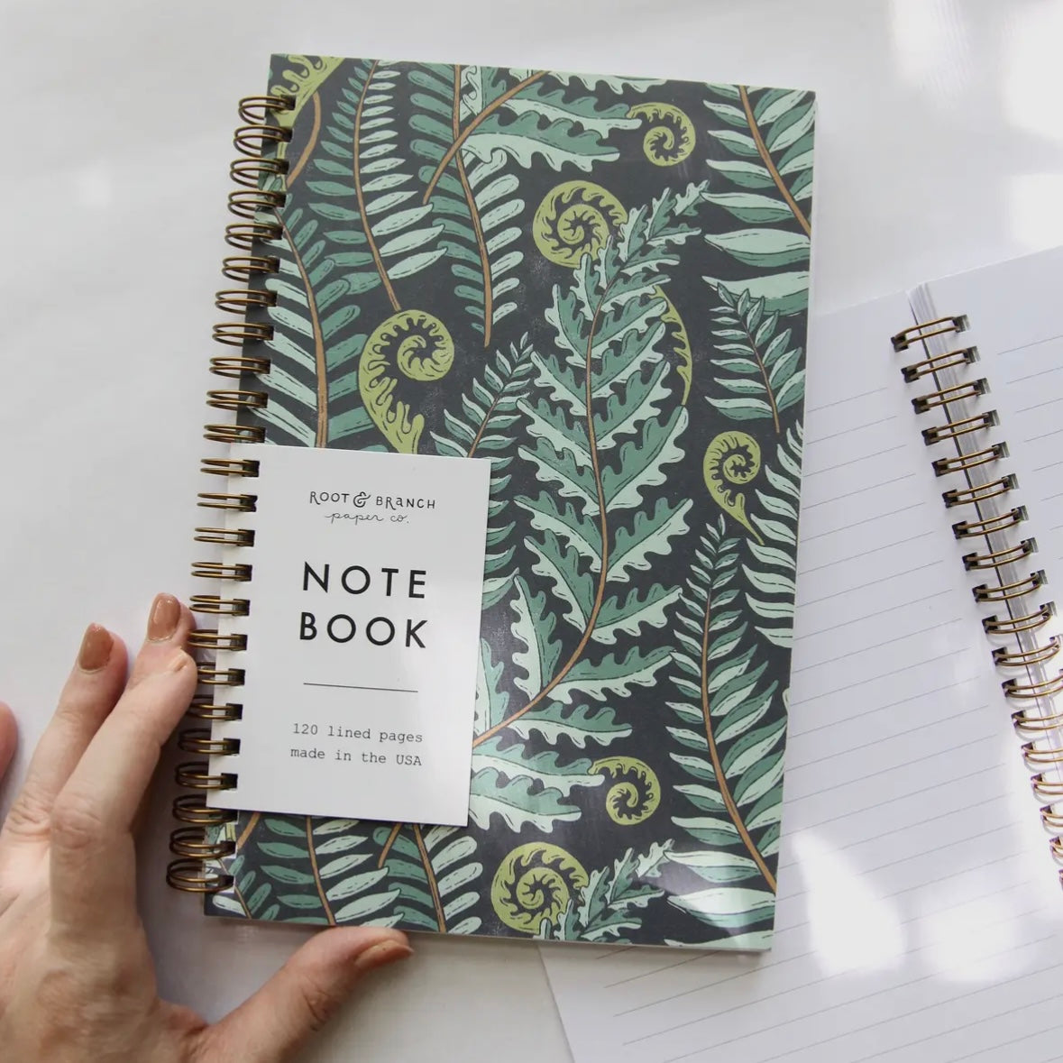 Root & Branch Paper Co Spiral Bound Notebook