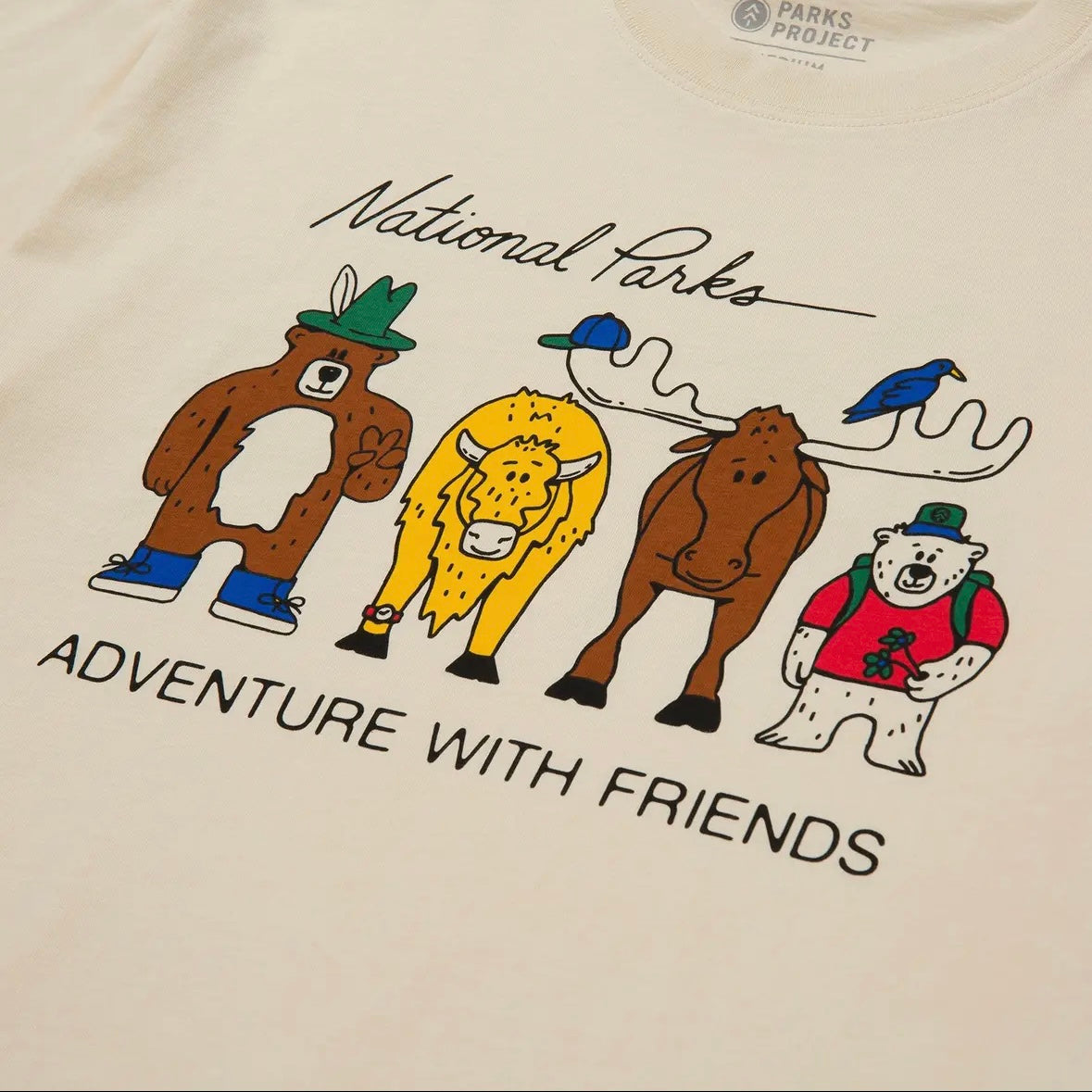 Parks Project Adventure with Friends Tee