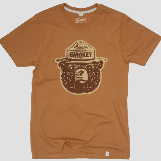 The Landmark Project Smokey Logo Tee in Canyon