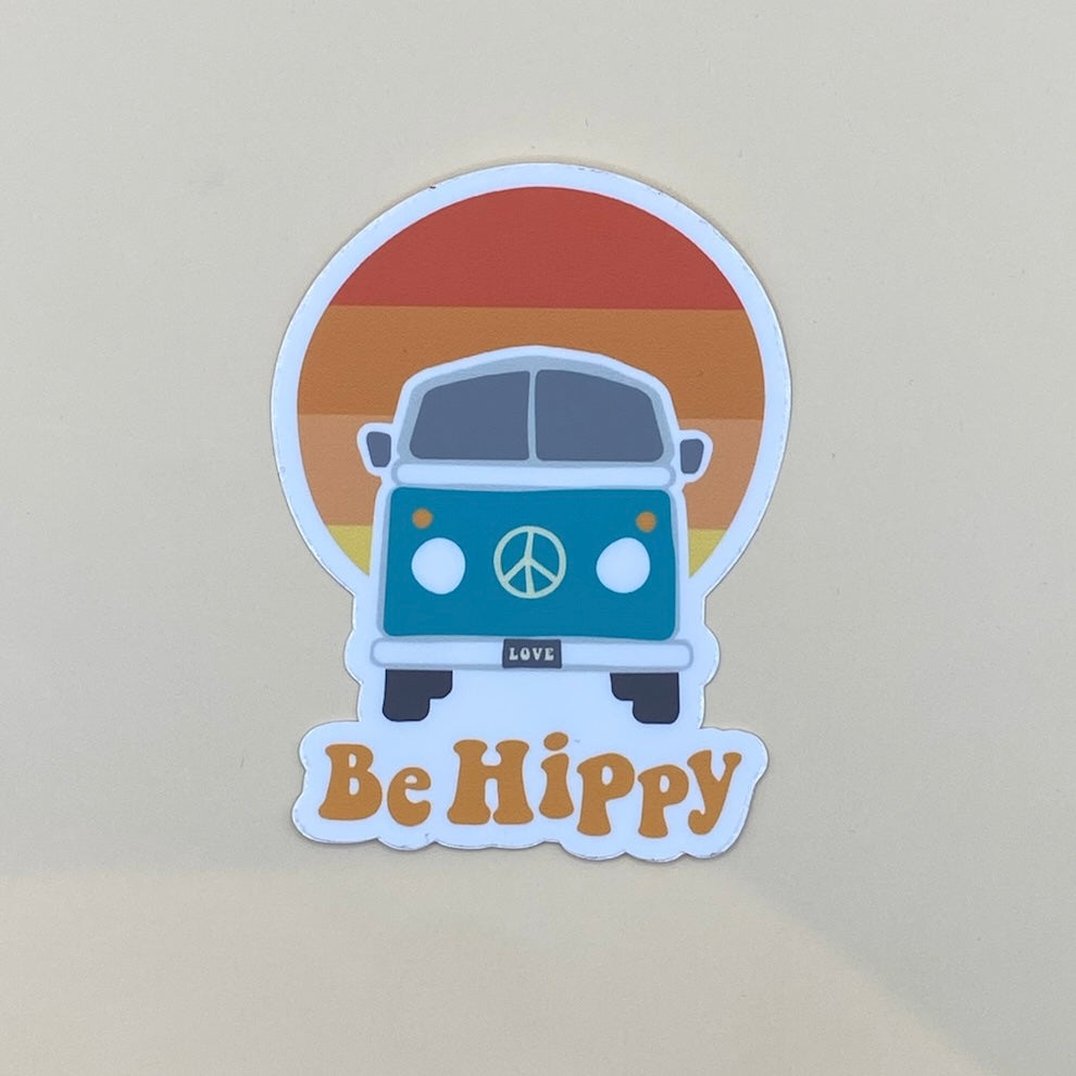 Be Hippy Stickers