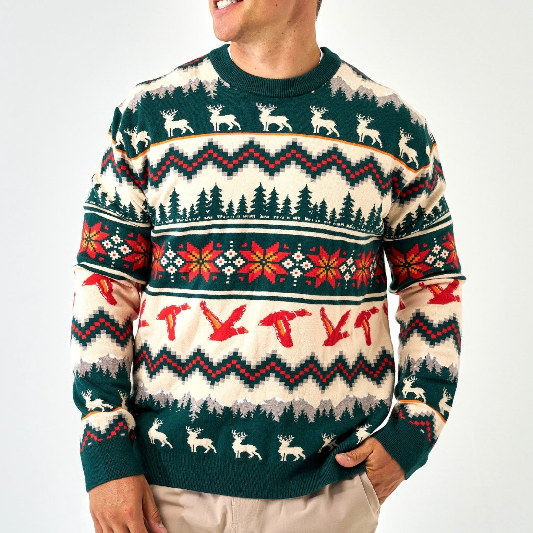 Burlebo Outdoor Christmas Sweater