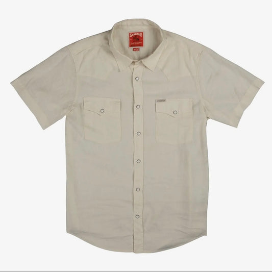 Sendero The Wyatt Pearl Snap Short Sleeve Solid Shirt