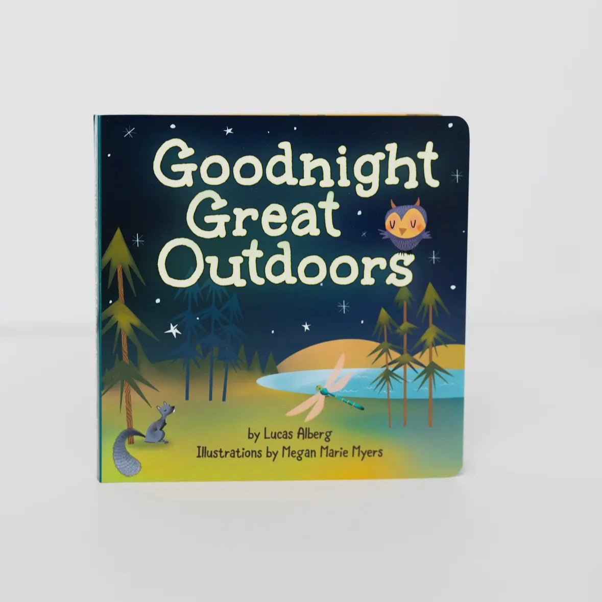 Goodnight Great Outdoors Board Book by Lucas Alberg