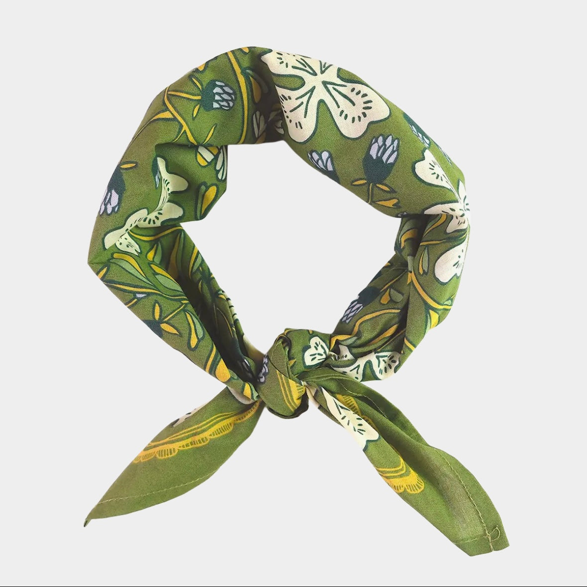 Handker Bandana 100% Organic Cotton 22" x 22"