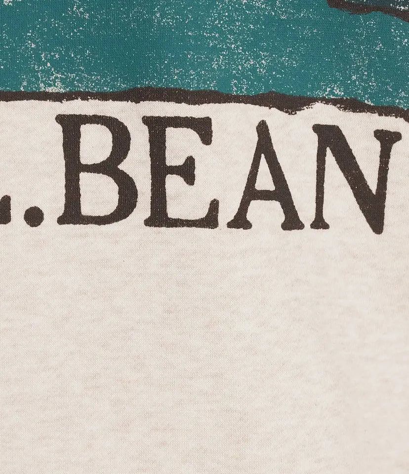 L.L. Bean Mountain Classic Hoodie M's Reg Oatmeal Heather