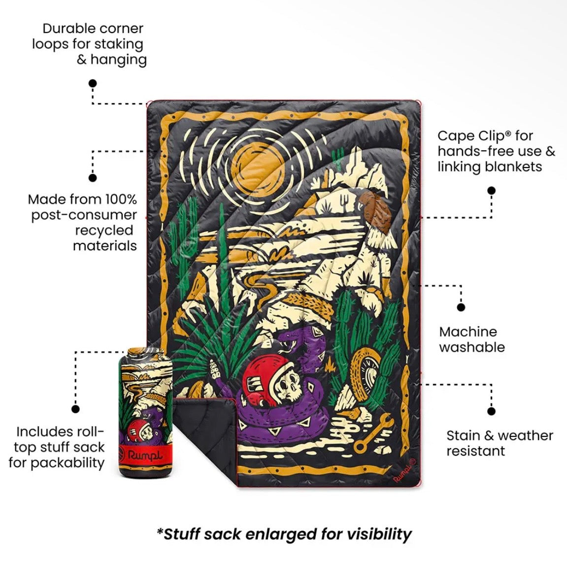 Rumpl Original Puffy Blanket