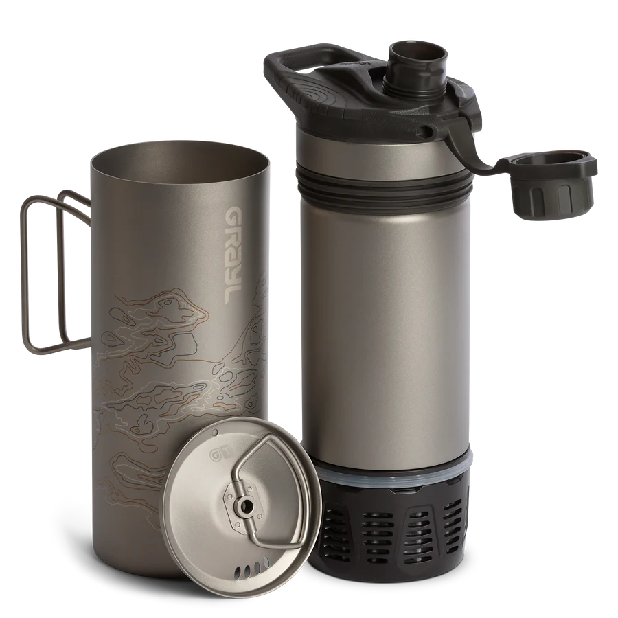 GRAYL 24oz GeoPress® Titanium Purifier