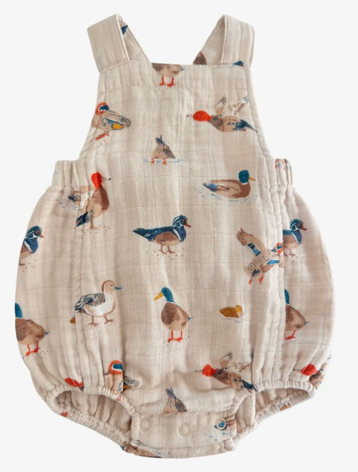 Muslin Retro Sunsuit