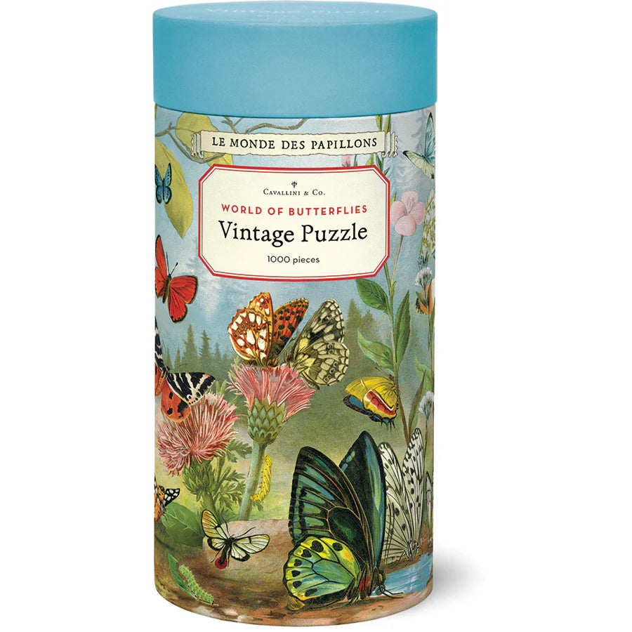 Cavallini & Co World Of Butterflies - 1,000 Piece Puzzle