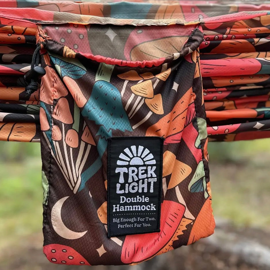 Trek Light Double Hammock | Mushroom Print