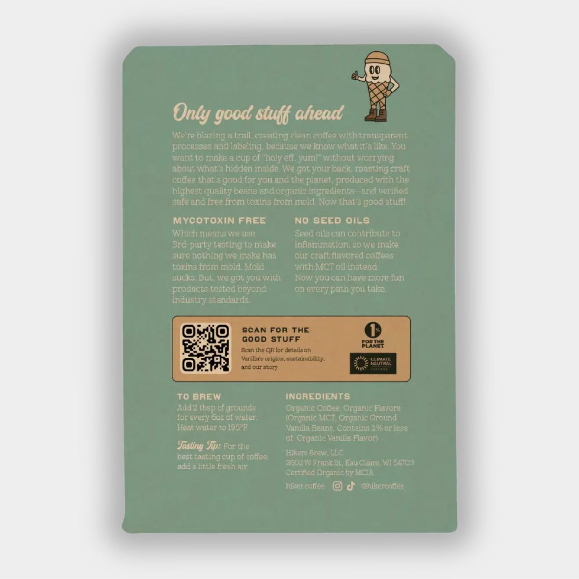 Hiker Coffee - 12oz Ground Bag