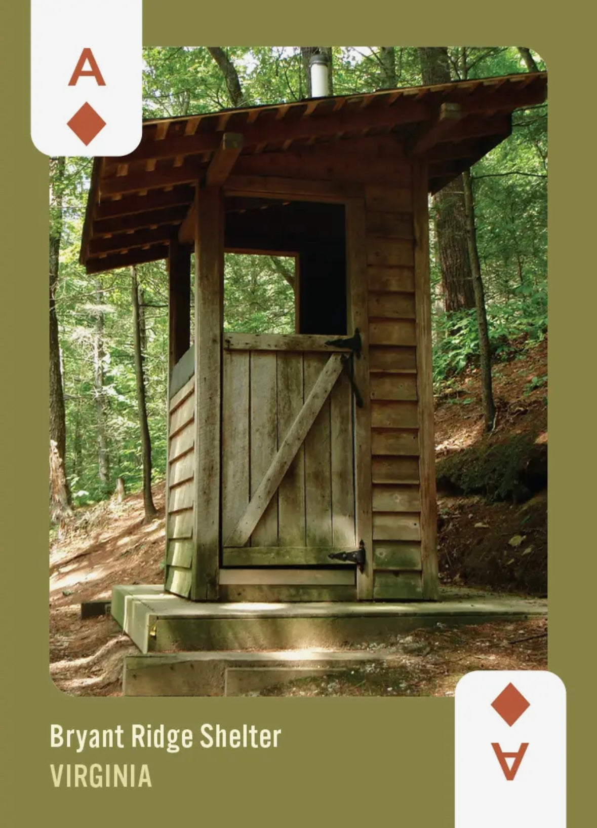 The Crappalachian Trail: Privies On the A.T. Card Deck