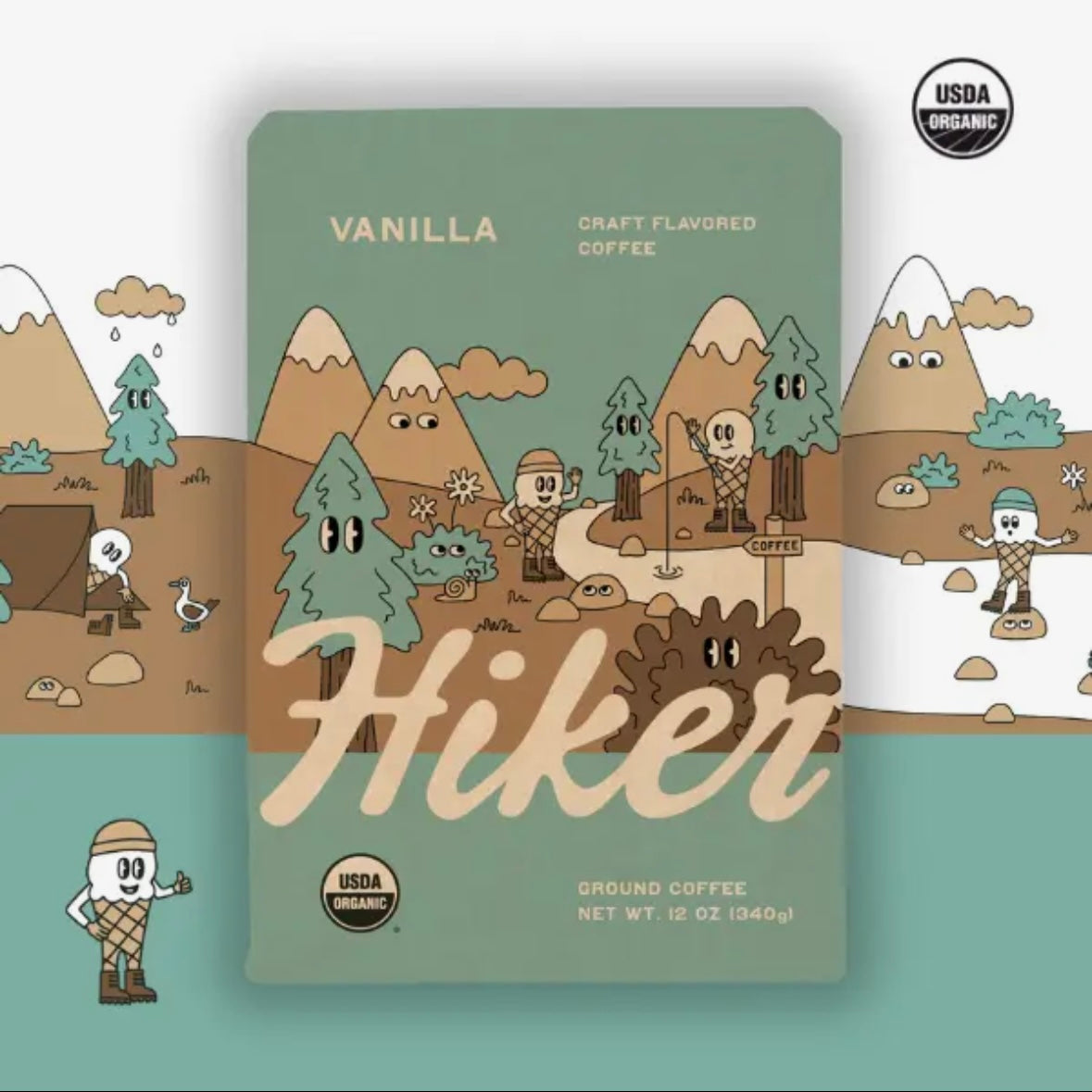 Hiker Coffee - 12oz Ground Bag