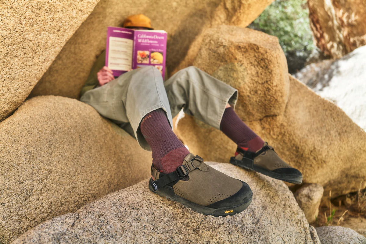 Bedrock Mountain Clog Synthetic Suede - Pinecone
