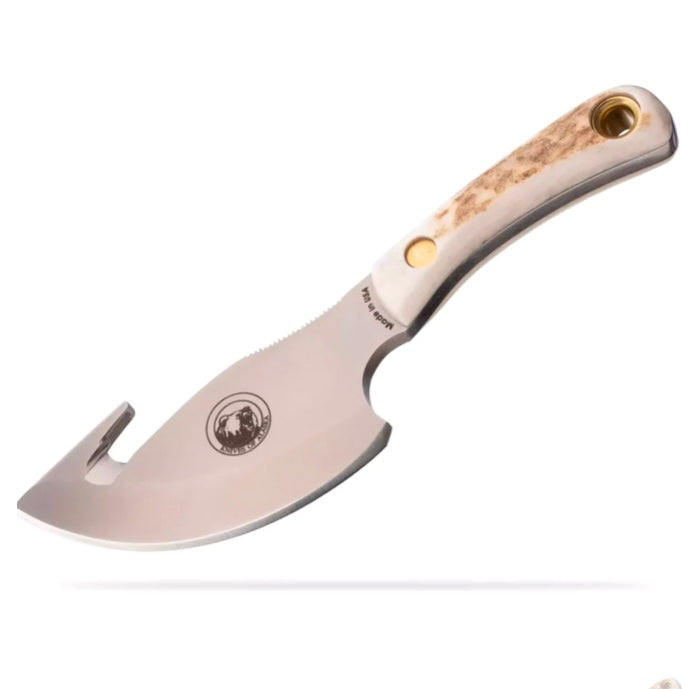 Knives of Alaska Light Hunter in genuine elk stag