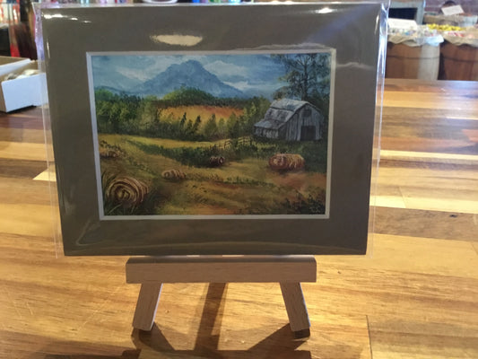 Terry Spratt Mini Canvas + Easel
