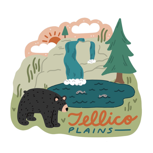 Paris Woodhull Tellico Plains Sticker