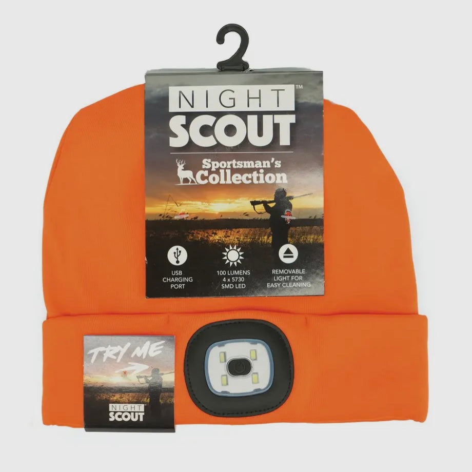 Night Scope Sportsman Rechargeable Led Beanie